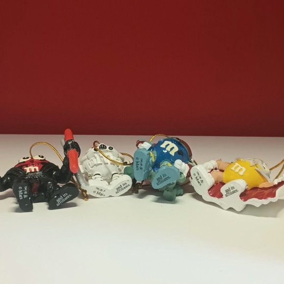 4 Star Wars Mpire M&M 2" Ornaments Lot Hanging or Standing - Picture 6 of 9